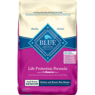 Thức ăn cho chó Blue Buffalo Life Protection Formula Small Breed Senior Chicken & Brown Rice Recipe 7 Thức ăn cho chó Blue Buffalo Life Protection Formula Small Breed Senior Chicken & Brown Rice Recipe