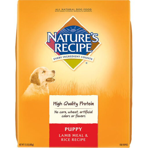 Thức ăn cho chó Nature's Recipe Puppy Lamb Meal & Rice Recipe