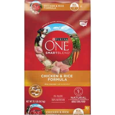 Thức ăn cho chó Purina ONE SmartBlend Chicken, Rice Formula Adult Premium 7 Thức ăn cho chó Purina ONE SmartBlend Chicken, Rice Formula Adult Premium