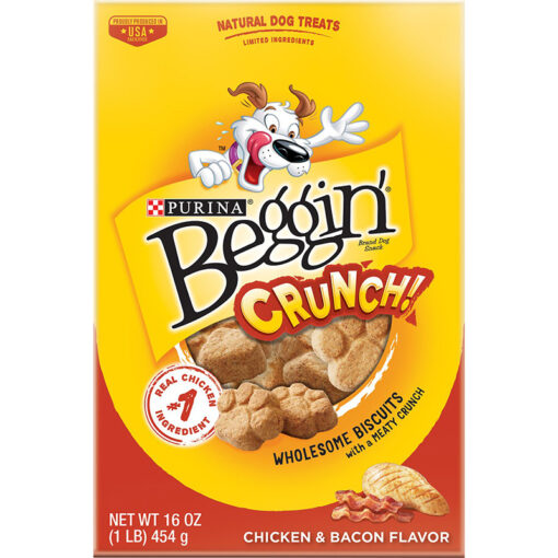 Bánh thưởng cho chó Beggin' Crunch Chicken & Bacon