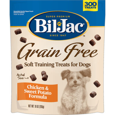 Bánh thưởng cho chó Bil-Jac Grain-Free Chicken & Sweet Potato 12 Bánh thưởng cho chó Bil-Jac Grain-Free Chicken & Sweet Potato