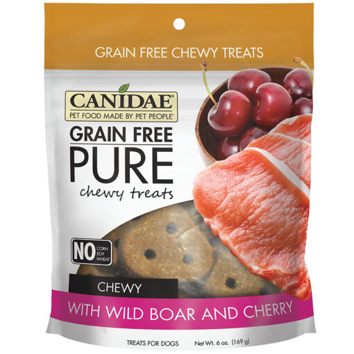Bánh thưởng cho chó CANIDAE Grain-Free PURE Wild Boar & Cherry Chewy