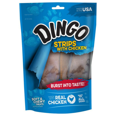 Bánh thưởng cho chó Dingo Chicken Strips Rawhide 9 Bánh thưởng cho chó Dingo Chicken Strips Rawhide