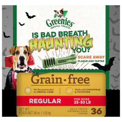 Bánh thưởng cho chó Greenies Halloween Grain-Free Regular 7 Bánh thưởng cho chó Greenies Halloween Grain-Free Regular