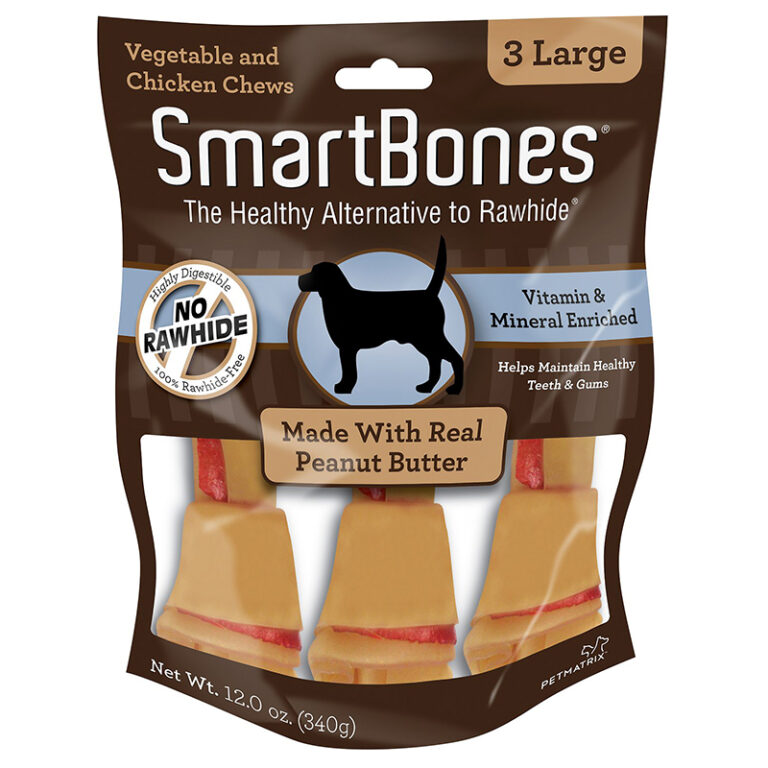 Bánh thưởng cho chó SmartBones Large Peanut Butter