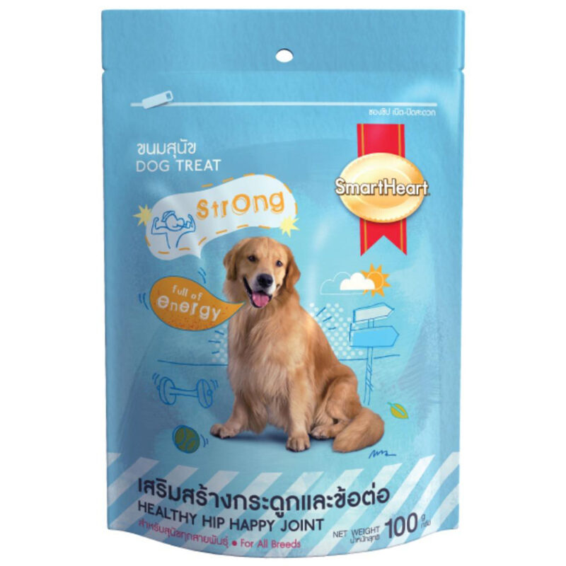 Bánh thưởng cho chó SmartHeart® Treat Healthy Hip Happy Joint