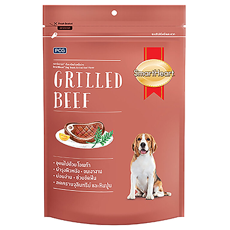 Bánh thưởng cho chó SmartHeart®Treats Grilled Beef Flavor