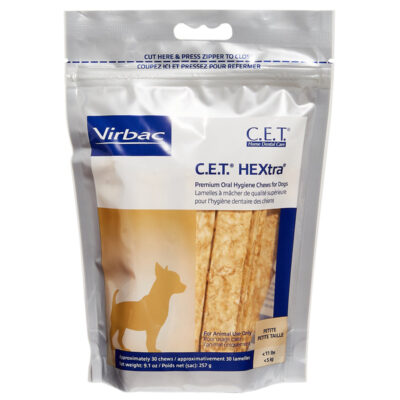 Bánh thưởng cho chó Virbac C.E.T. HEXtra Premium Dental 10 Bánh thưởng cho chó Virbac C.E.T. HEXtra Premium Dental