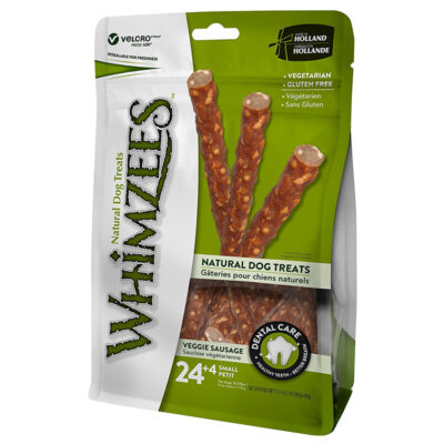 Bánh thưởng cho chó WHIMZEES Veggie Sausage 8 Bánh thưởng cho chó WHIMZEES Veggie Sausage