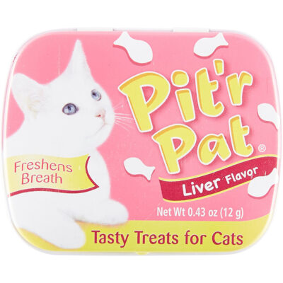 Bánh thưởng cho mèo Chomp Pit'r Pat Liver Flavored Breath Freshener 9 Bánh thưởng cho mèo Chomp Pit'r Pat Liver Flavored Breath Freshener