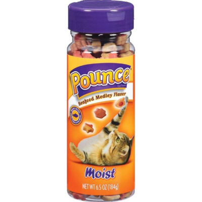 Bánh thưởng cho mèo Pounce Moist Seafood Medley Flavor