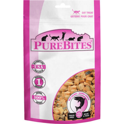 Bánh thưởng cho mèo PureBites Salmon Freeze 10 Bánh thưởng cho mèo PureBites Salmon Freeze