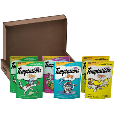 Bánh thưởng cho mèo Temptations Feline Favorites Variety Pack