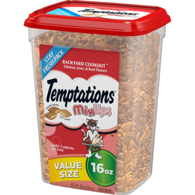 Bánh thưởng cho mèo Temptations Mixups Backyard Cookout 10 Bánh thưởng cho mèo Temptations Mixups Backyard Cookout