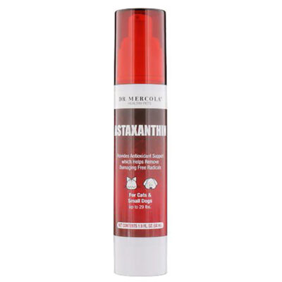 Dầu dinh dưỡng cho chó mèo Dr. Mercola Astaxanthin Small 9 Dầu dinh dưỡng cho chó mèo Dr. Mercola Astaxanthin Small