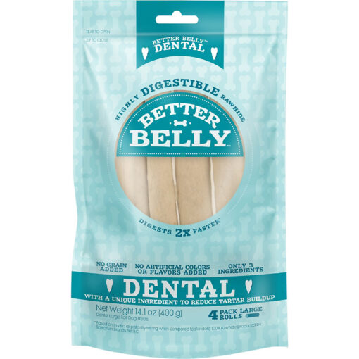 Thức ăn nhẹ cho chó Better Belly Dental Total Care Rawhide Roll