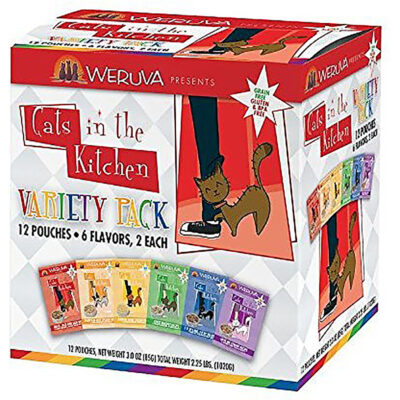 Nước sốt cho mèo Weruva Cats in the Kitchen Variety Pack 12 Nước sốt cho mèo Weruva Cats in the Kitchen Variety Pack