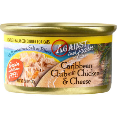 Pate cho mèo Against the Grain Caribbean Club with Chicken & Cheese Dinner Grain