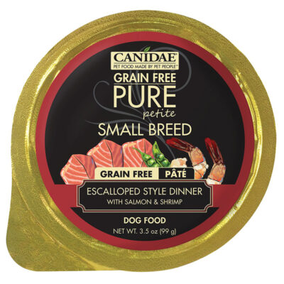 Pate cho chó CANIDAE Grain-Free PURE Petite Escalloped Style Dinner with Salmon & Shrimp 10 Pate cho chó CANIDAE Grain-Free PURE Petite Escalloped Style Dinner with Salmon & Shrimp