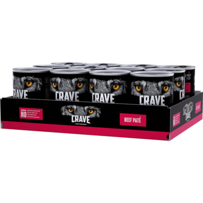 Pate cho chó Crave Beef Pate Grain-Free