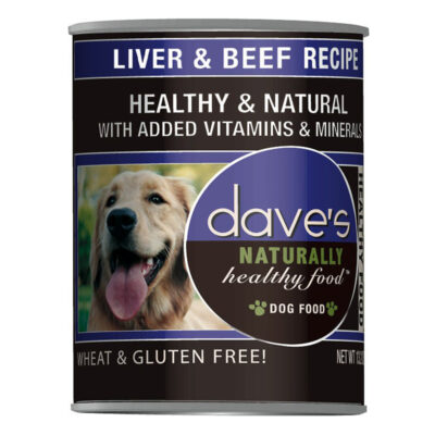 Pate cho chó Dave's Pet Food Healthy Liver Beef 4 Pate cho chó Dave's Pet Food Healthy Liver Beef