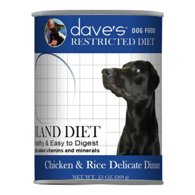Pate cho chó Dave's Pet Food Restricted Bland Chicken Rice 10 Pate cho chó Dave's Pet Food Restricted Bland Chicken Rice