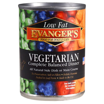 Pate cho chó mèo Evanger's Low Fat Vegetarian Dinner