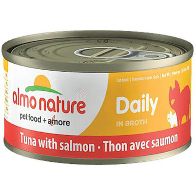 Pate cho mèo Almo Nature Daily Tuna with Salmon in Broth Grain 9 Pate cho mèo Almo Nature Daily Tuna with Salmon in Broth Grain