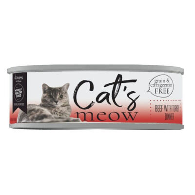 Pate cho mèo Dave's Pet Food Beef with Turkey 10 Pate cho mèo Dave's Pet Food Beef with Turkey