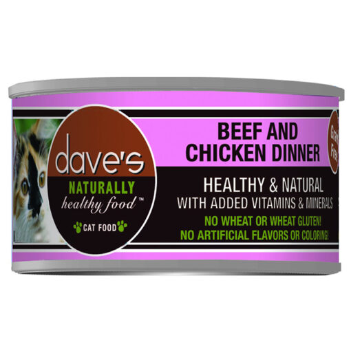 Pate cho mèo Dave's Pet Food Healthy Shredded Chicken
