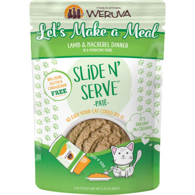 Pate cho mèo Weruva Slide N' Serve Let's Make a Meal Lamb & Mackerel Dinner