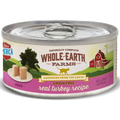 Pate cho mèo Whole Earth Farms Grain-Free Real Turkey 4 Pate cho mèo Whole Earth Farms Grain-Free Real Turkey