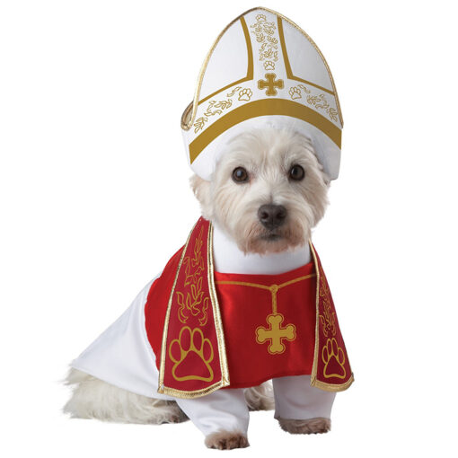 Quần áo cho chó California Costumes Holy Hound Pope