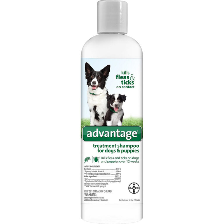 Sữa tắm trị ve rận cho chó Advantage Flea & Tick Treatment