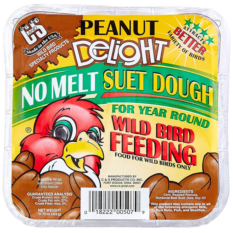 Thức ăn cho chim C&S Peanut Delight No Melt Suet Dough