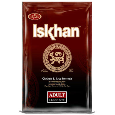 Thức ăn cho chó Iskhan Chicken & Rice Formula 12 Thức ăn cho chó Iskhan Chicken & Rice Formula