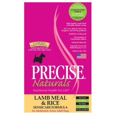 Thức ăn cho chó Precise Naturals Lamb Meal & Rice Sensicare 12 Thức ăn cho chó Precise Naturals Lamb Meal & Rice Sensicare