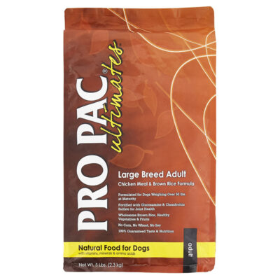 Thức ăn cho chó Pro Pac Ultimates Chicken Meal & Brown Rice Large Breed Adult 8 Thức ăn cho chó Pro Pac Ultimates Chicken Meal & Brown Rice Large Breed Adult