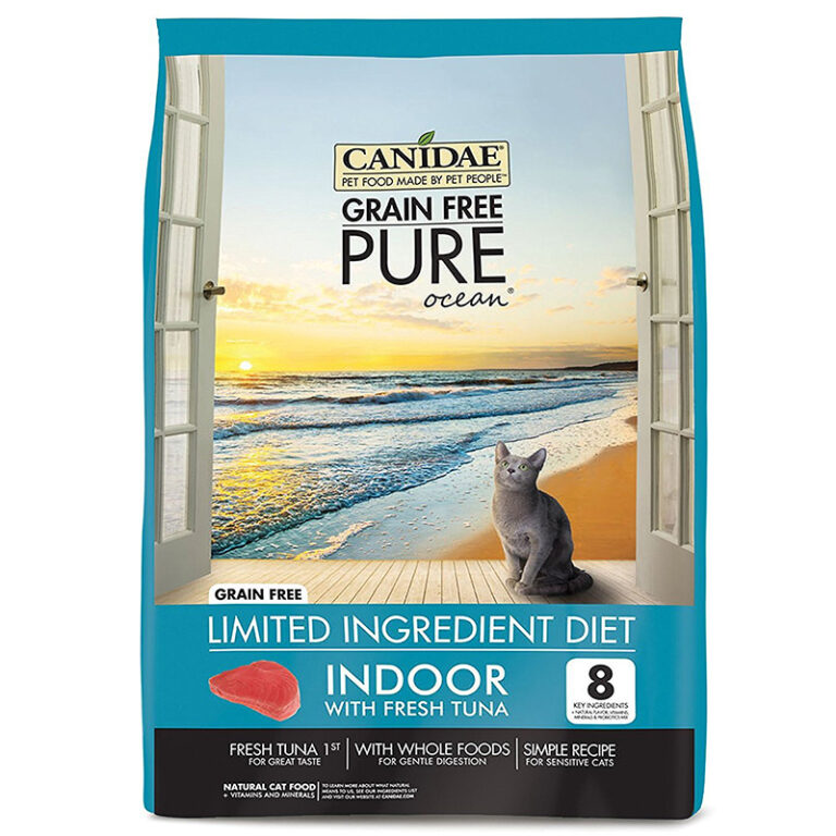 Thức ăn cho mèo CANIDAE Grain-Free PURE Ocean with Tuna Indoor Formula Limited Ingredient Diet