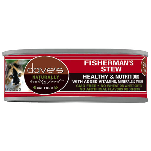 Thức ăn cho mèo Dave's Pet Food Healthy Fisherman's Stew