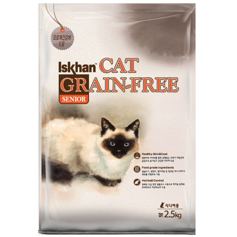 Thức ăn cho mèo Iskhan Cat Grain-Free Senior
