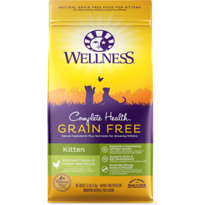 Thức ăn cho mèo Wellness Complete Health Natural Grain Free Deboned Chicken & Chicken Meal 10 Thức ăn cho mèo Wellness Complete Health Natural Grain Free Deboned Chicken & Chicken Meal