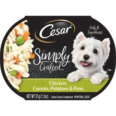 Thức ăn ướt cho chó Cesar Simply Crafted Chicken, Carrots, Potatoes & Peas 7 Thức ăn ướt cho chó Cesar Simply Crafted Chicken, Carrots, Potatoes & Peas