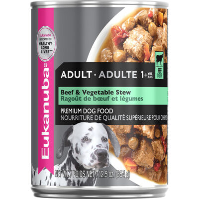 Thức ăn ướt cho chó Eukanuba Adult Beef & Vegetable Stew