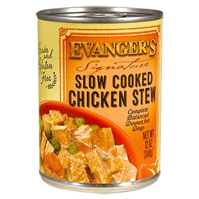 Thức ăn ướt cho chó Evanger's Signature Series Slow Cooked Chicken Stew 10 Thức ăn ướt cho chó Evanger's Signature Series Slow Cooked Chicken Stew