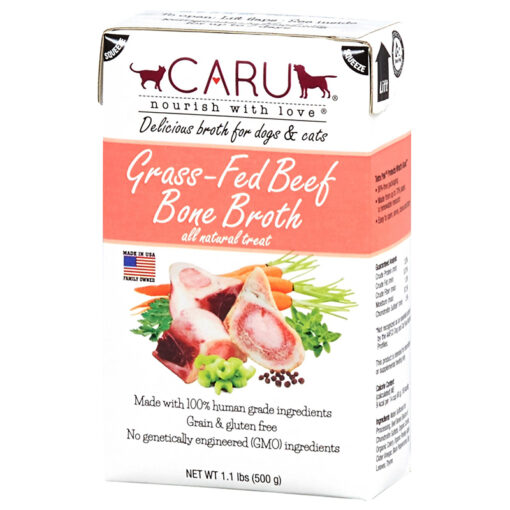 Thức ăn ướt cho chó mèo Caru Grass-Fed Beef Bone Broth