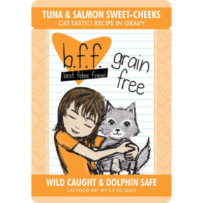 Thức ăn ướt cho mèo BFF Tuna & Salmon Sweet Cheeks Recipe in Gravy Grain-Free 12 Thức ăn ướt cho mèo BFF Tuna & Salmon Sweet Cheeks Recipe in Gravy Grain-Free