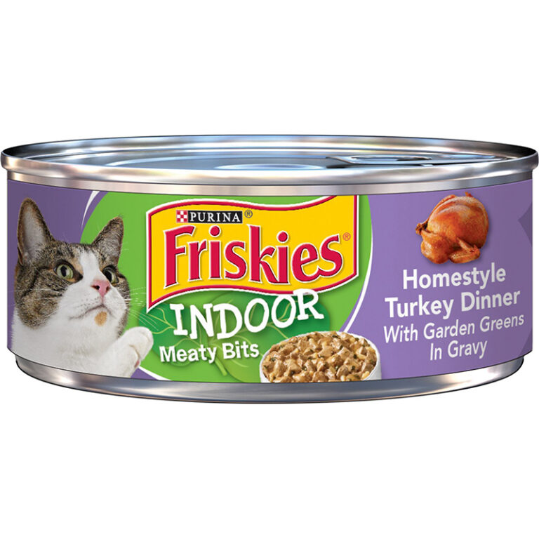 Thức ăn ướt cho mèo Friskies Indoor Homestyle Turkey Dinner
