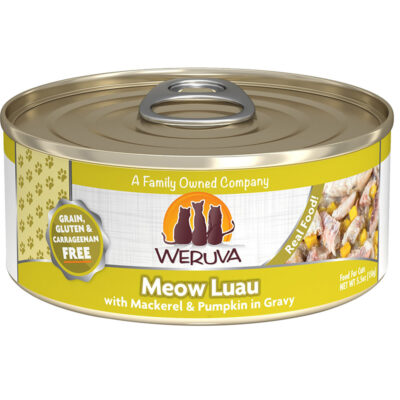 Thức ăn ướt cho mèo Weruva Meow Luau with Mackerel & Pumpkin 12 Thức ăn ướt cho mèo Weruva Meow Luau with Mackerel & Pumpkin