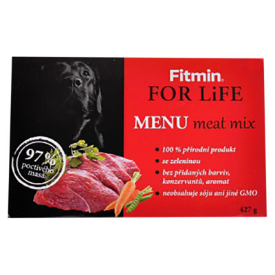 Thức ăn ướt cho chó Fitmin For Life MENU Meat Mix 8 Thức ăn ướt cho chó Fitmin For Life MENU meat mix